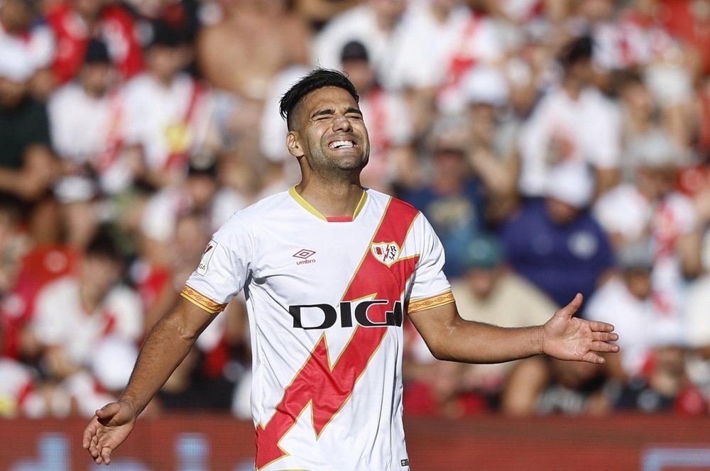 Radamel Falcao eligió creer hasta el final. EFE