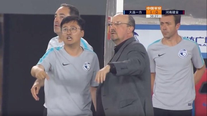 Rafa Benítez, llegar y topar: 3-1 al Henan Jianye en su debut