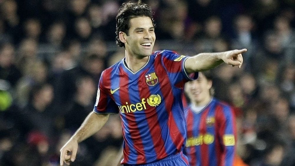 Rafa Márquez se quedó con Messi. EFE