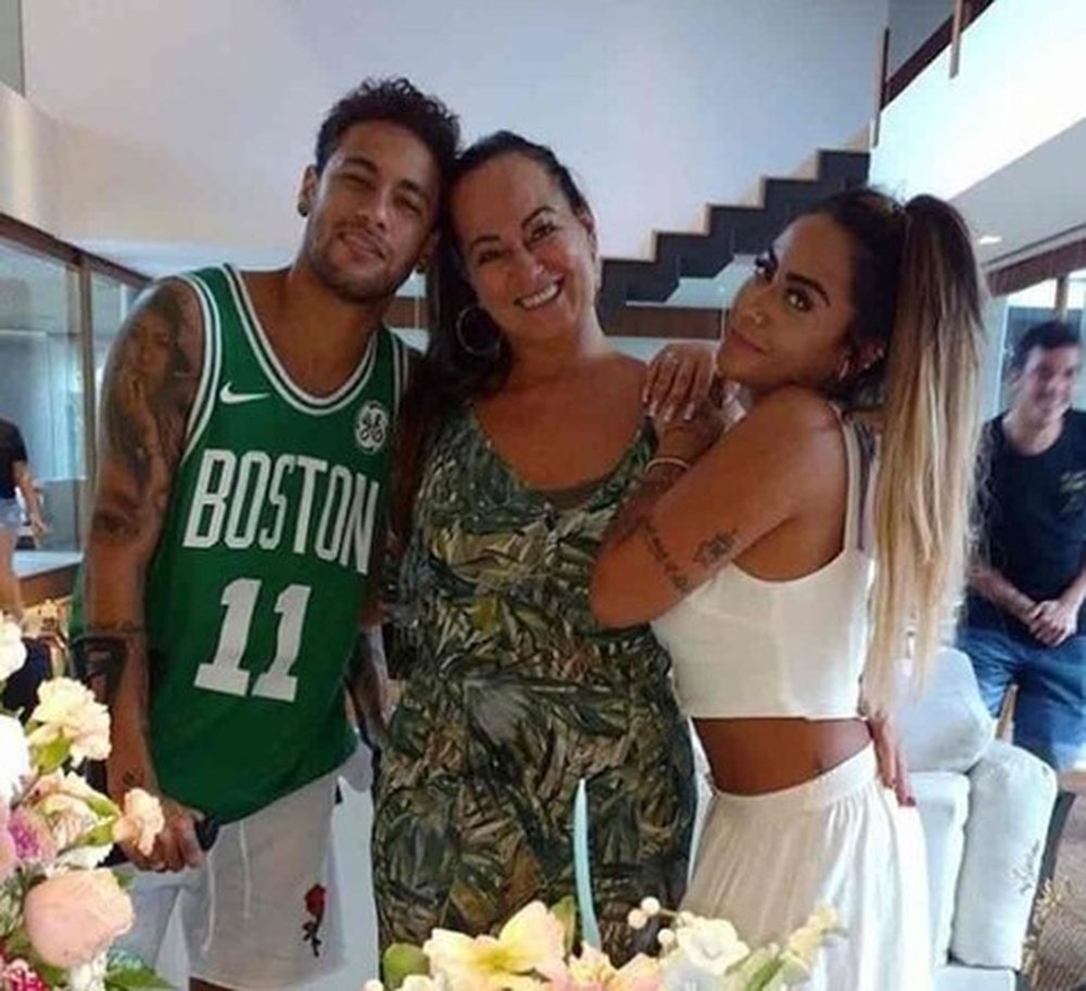 Neymar y su hermana tienen una estrecha relación. Instagram