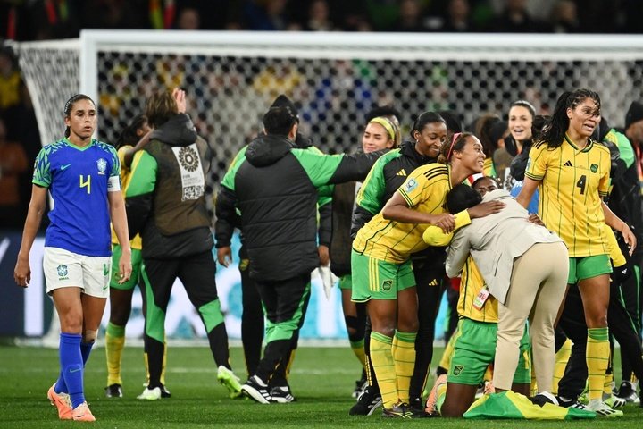 El sorpresón del Mundial: Brasil, eliminada en grupos por Jamaica