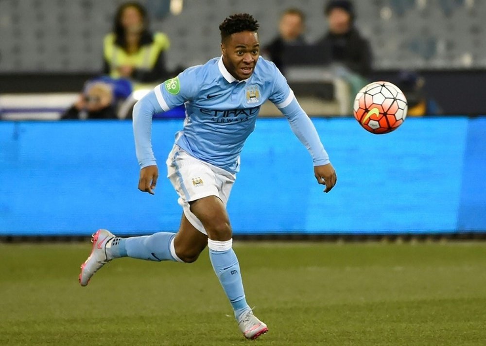 Raheem Sterling took just two minutes and 17 seconds to score for Manchester City in their pre-season match against AS Roma in Melbourne, on July 21, 2015