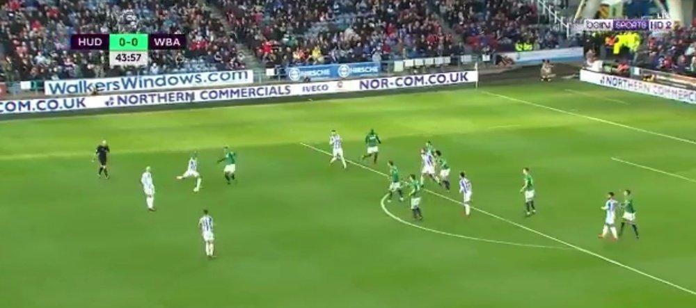 Van La Parra gave Foster no chance from range. Twitter