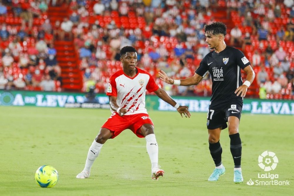 El Almería venció por 2-0 al Málaga en la cuarta fecha liguera. LaLiga