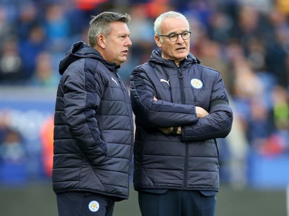 Craig Shakespeare denies falling out with Ranieri. LCFC