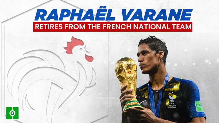 OFFICIAL: Varane retires from the French national team