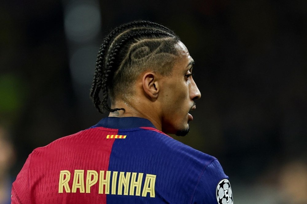 Raphinha está teniendo una temporada histórica. EFE
