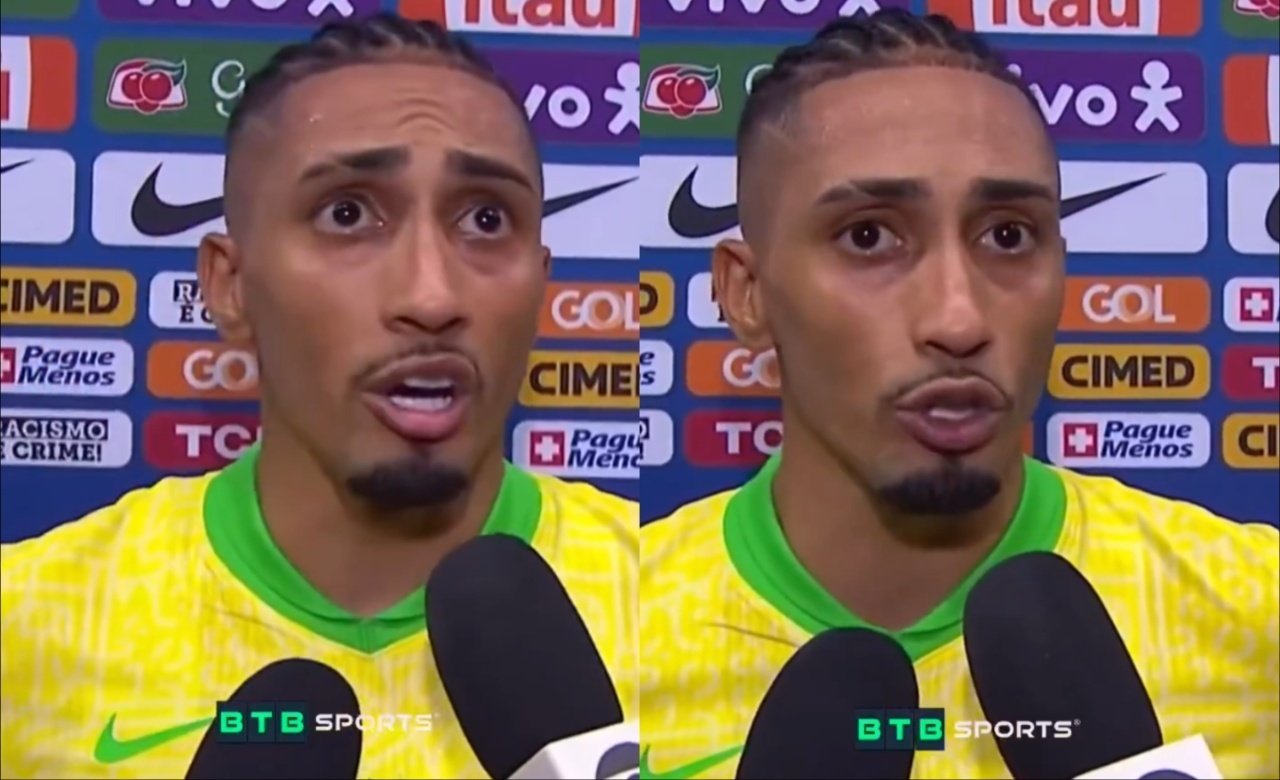 Brazil's players were booed after the draw against Uruguay. Screenshots/BTBSports