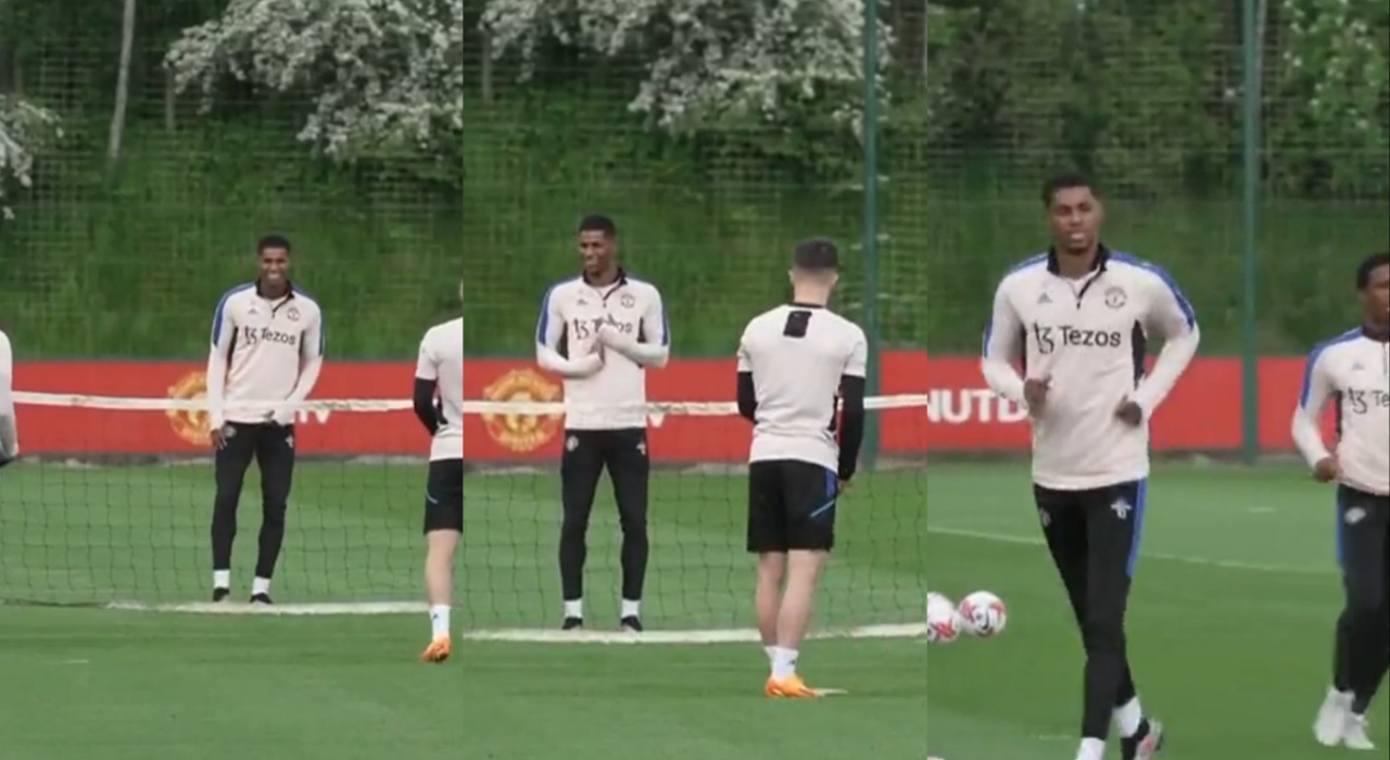 Marcus Rashford returns to training in boost to Manchester United's  top-four bid