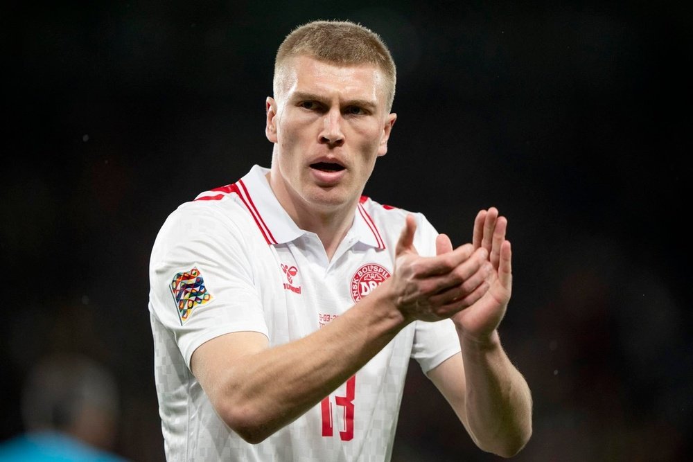 Rasmus Nissen Kristensen opened up about his tough spells at Leeds and Roma. EFE