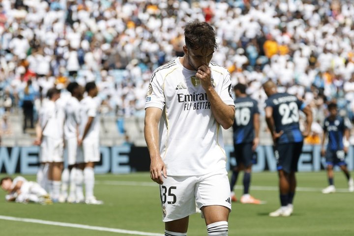 Asencio a regretté sa mauvaise Coupe du Monde des Clubs. EFE/Erik S. Lesser