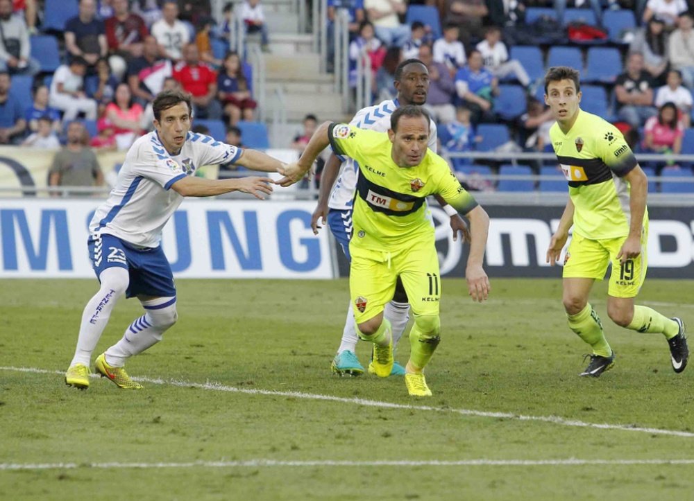 El delantero jugó su partido 362 con el conjunto ilicitano. LaLiga