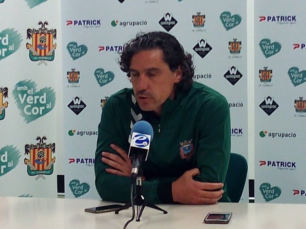 Garrido sólo duró cinco partidos al frente del Eldense en Segunda División B. UECornella