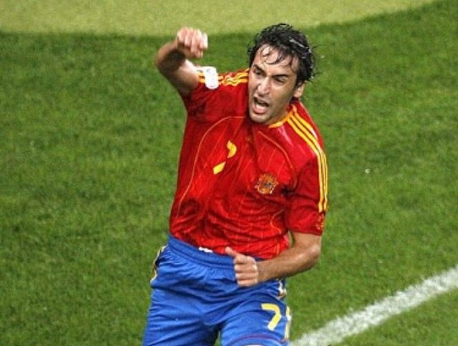 Raúl empató el partido ante Túnez. EFE/Archivo