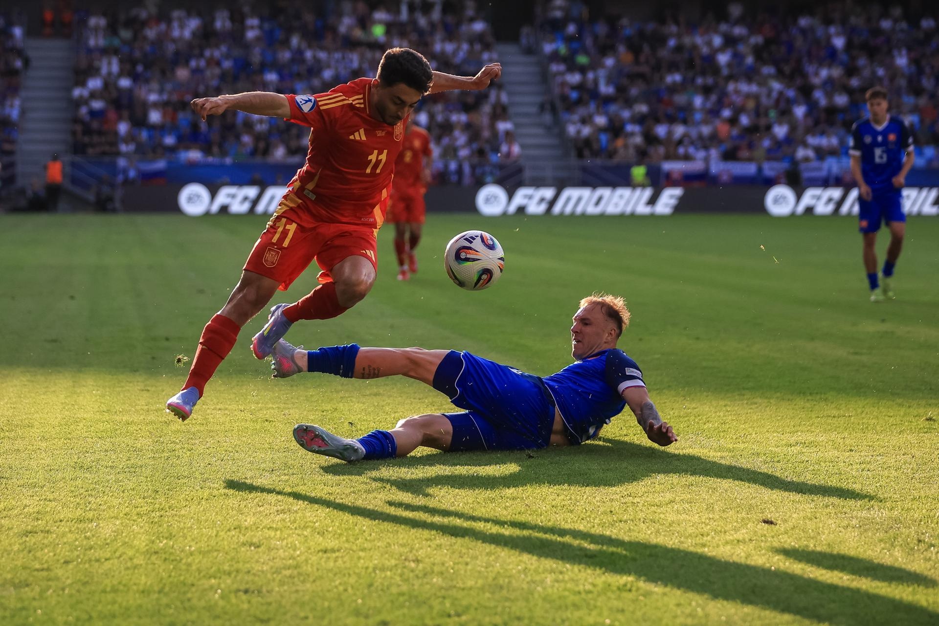 España buscará ls semifinales del Europeo ante Inglaterra. EFE