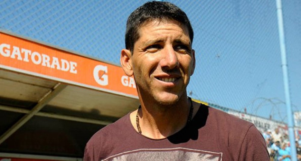 Raúl Sanzotti, entrenador de Argentinos Juniors. ArgentinosJuniors