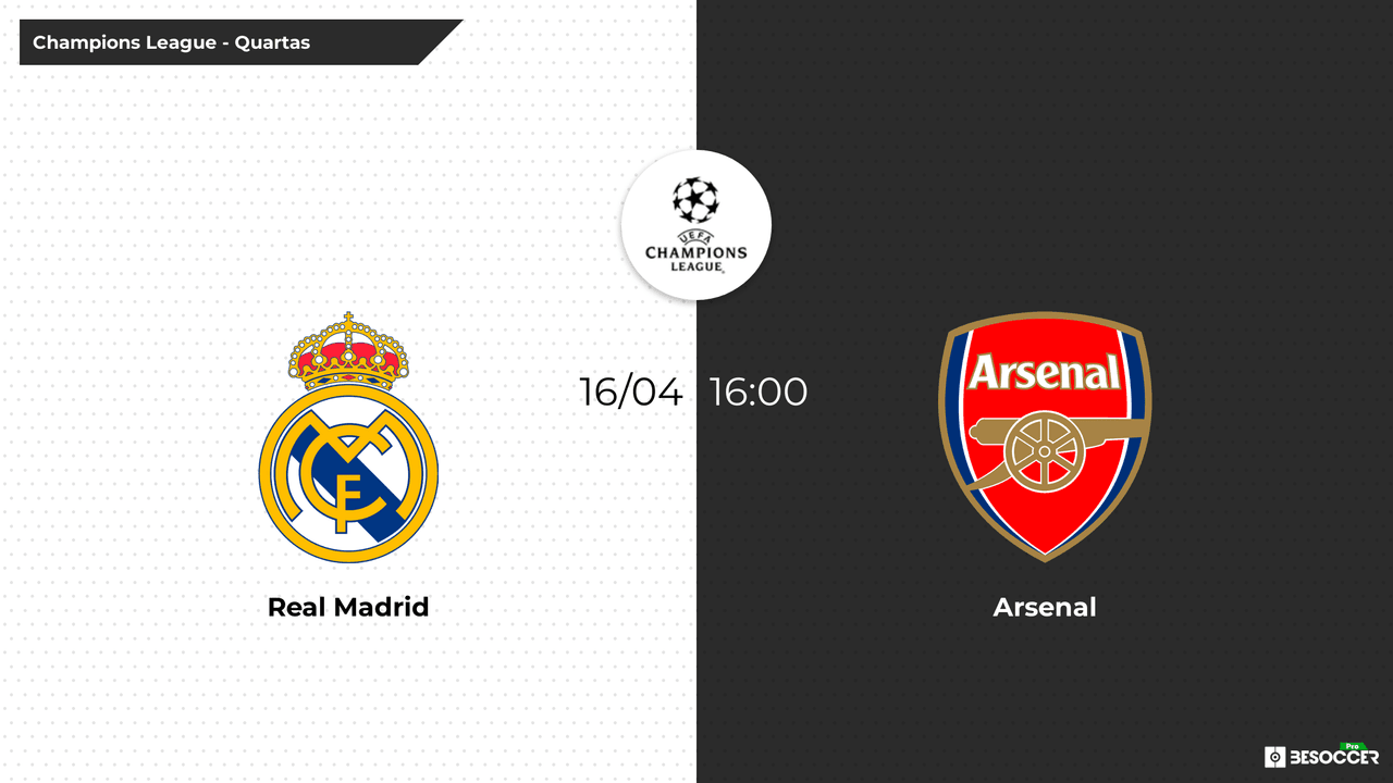 Real Madrid - Arsenal: Veja as principais estatísticas para a decisão