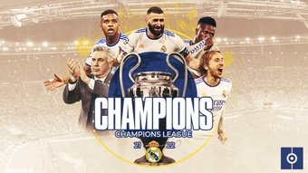 Real Madrid, Champions League winner 2021-22. BeSoccer