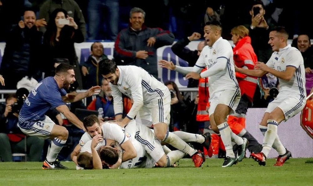 O Real Madrid disputará hoje seu primeiro jogo de fevereiro. EFE