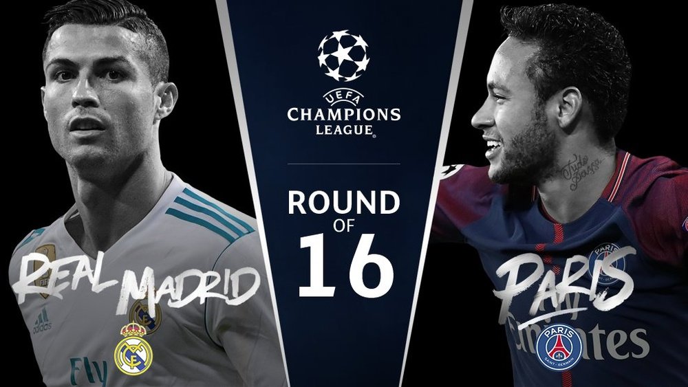 Real Madrid e PSG protagonizam o jogo grande das oitavas de final da  Champions