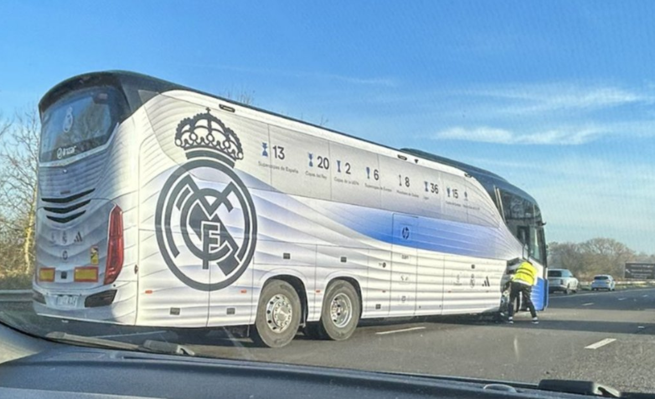 Real Madrid team bus crashes on motorway after Liverpool defeat