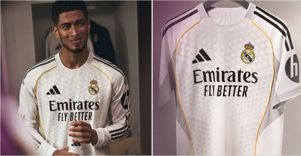 Real Madrid lança novo uniforme titular para a temporada 2025/26. Screenshot/RealMadrid