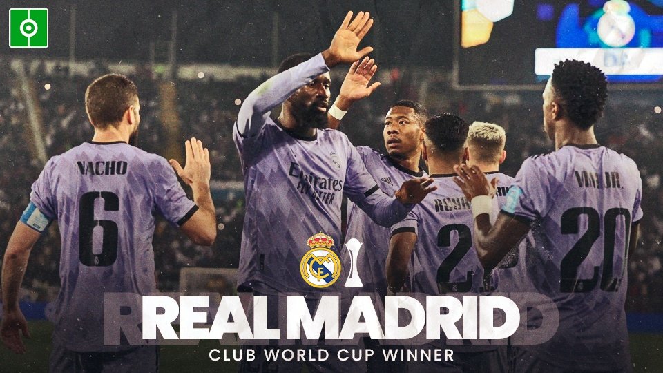 Madrid win the Club World Cup in 2023. BeSoccer