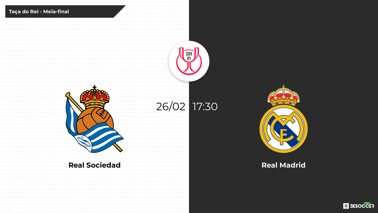 Real Sociedad - Real Madrid: Veja as principais estatísticas para o duelo