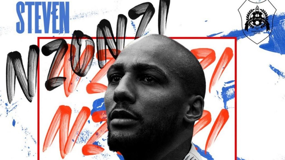 N'Zonzi firma con el Al Rayyan. Captura/AlrayyanSC