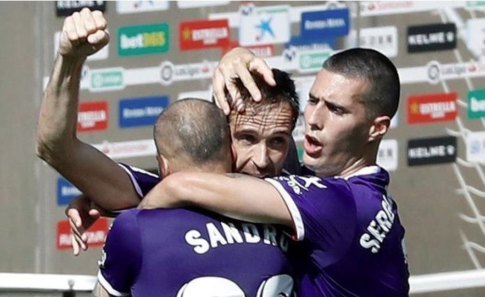 El Valladolid pierde dos semanas a Sandro. EFE