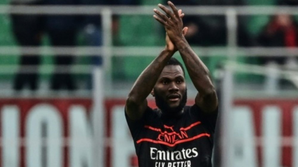 Kessie confirmed his departure from Milan. AFP