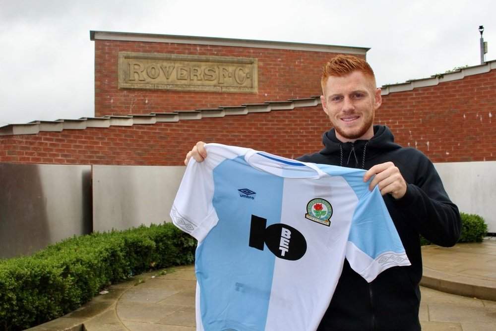 Reed is Tony Mowbray's sixth summer signing. Twitter/Rovers