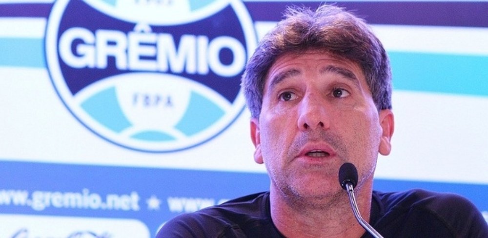 O técnico do Grêmio: Renato Gaúcho. GremioFBPA