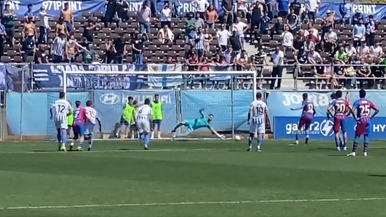 El Barça se fue perdiendo por 5-0 al descanso. Captura/atleticbalears