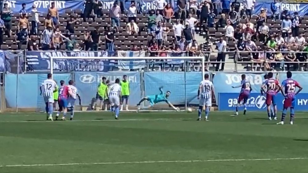El Barça se fue perdiendo por 5-0 al descanso. Captura/atleticbalears