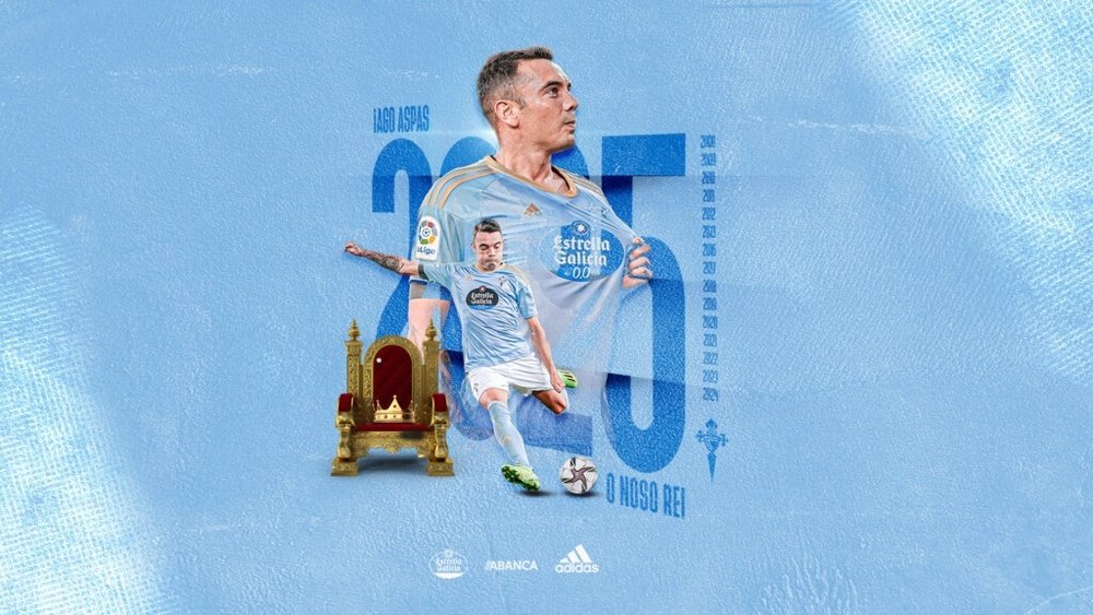 Celta will lead Coudet's side for three more seasons. Twitter/RCCelta