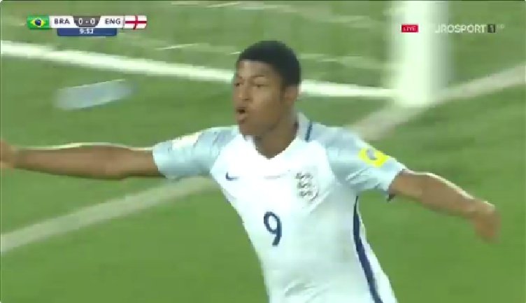 England take early lead against Brazil in U17 WC semi-final