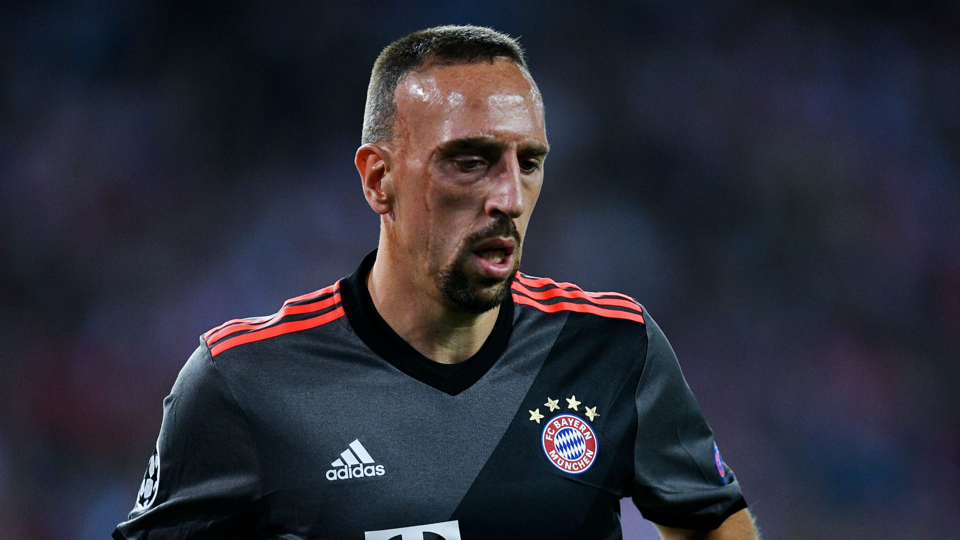 Franck Ribery wears horrid £2,000 Gucci tracksuit as Bayern Munich