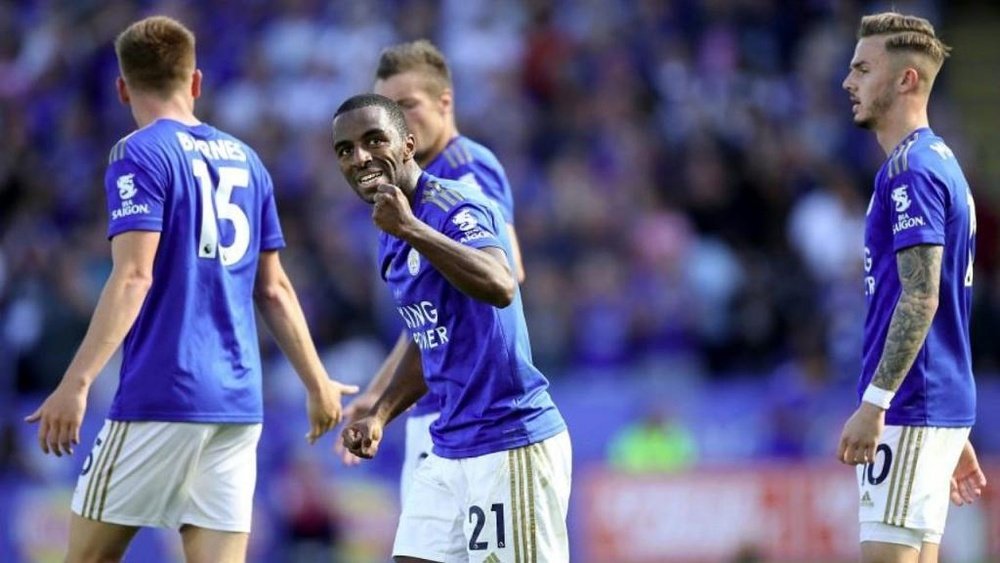 Ricardo Pereira a retrouvé les terrains. Twitter/LCFC