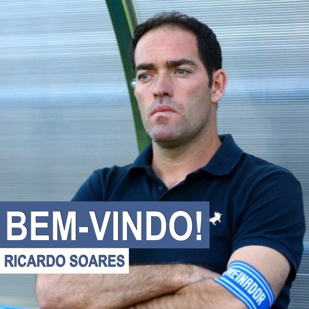 Ricardo Soares, nuevo entrenador del Desportivo Chaves. GDChaves