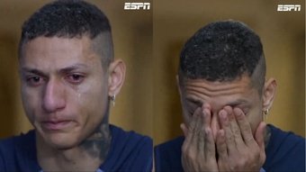 Richarlison encouraged anyone suffering from depression to ask for help. Screenshot/ESPN