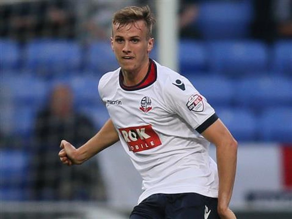 Rob Holding, alors sous le maillot de Charlton Wanderers. BWFC