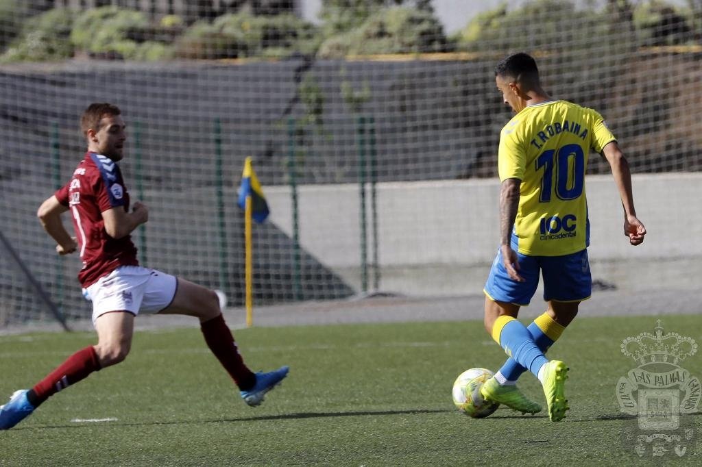 La buena reacción del Pontevedra sorprendió a Las Palmas