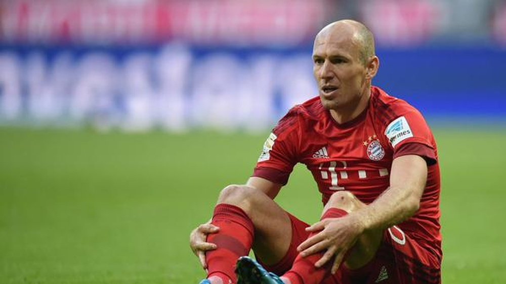 Robben es uno de los jugadores más piscineros.