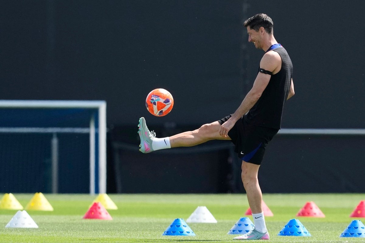 Lewandowski salta il Trofeo Gamper per un infortunio muscolare