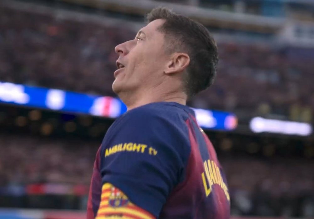 Lewandowski crying Camp Nou A Tactical Anchor in a Time of Transition