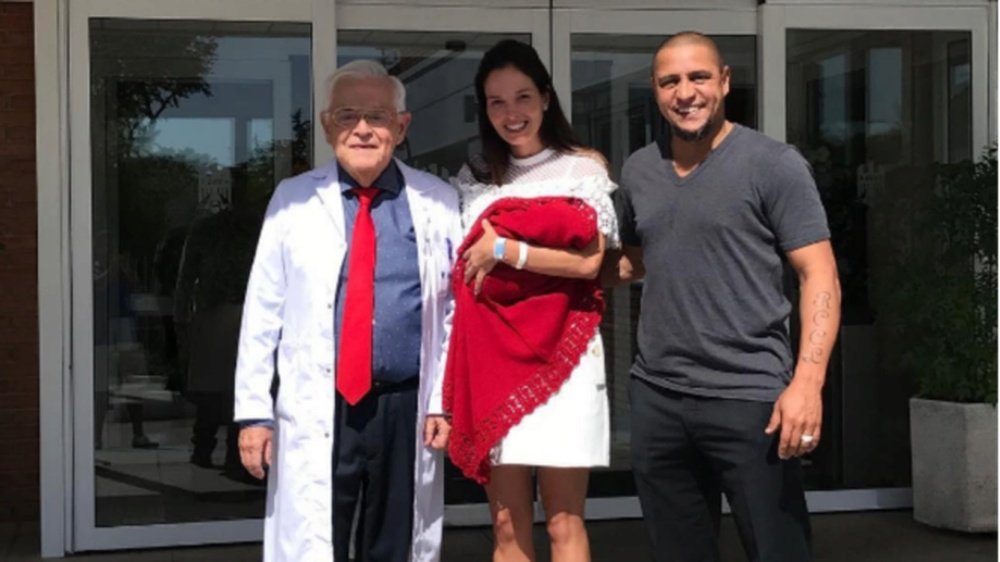 Roberto Carlos et Mariana ont eu une fils. Instagram