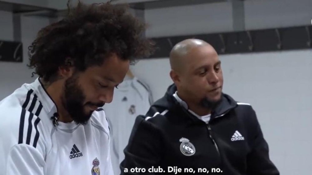 Roberto Carlos parla di Marcelo. RealMadridTV
