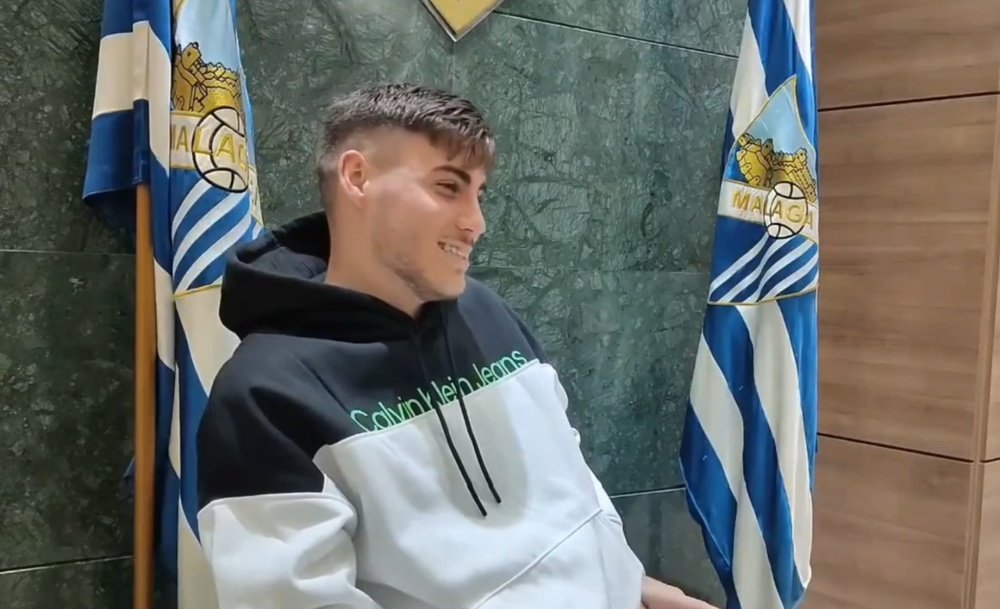 Roberto dejará el Málaga. Captura/ElDesmarque