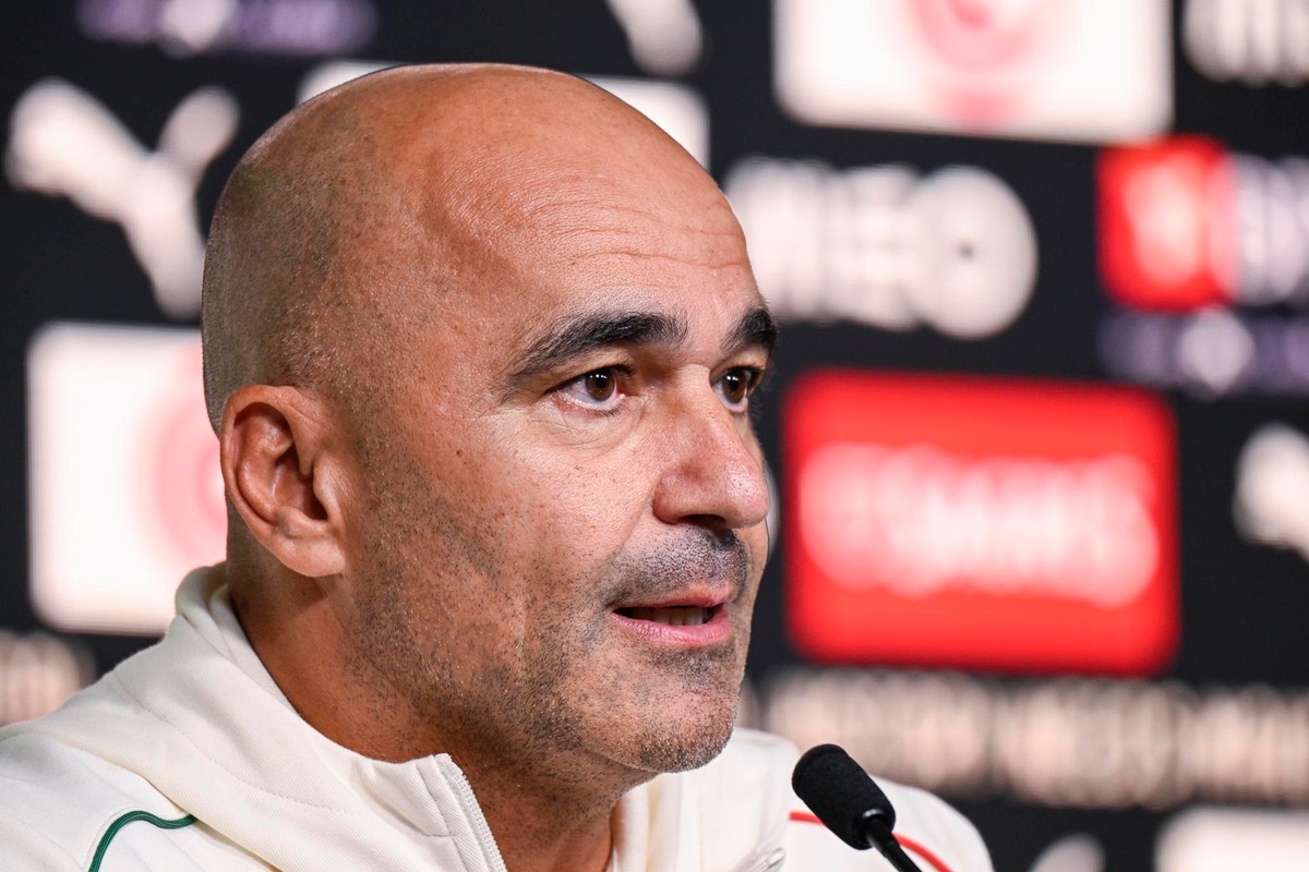 Mart Nez Portugal Mostrar O Seu Melhor N Vel Frente Arm Nia Ap S Roberto Martinez De Portugal En La Rueda De Prensa Previa Al Portugal Hungria De Para El Mundial 2026 Efe Tiago Petinga 